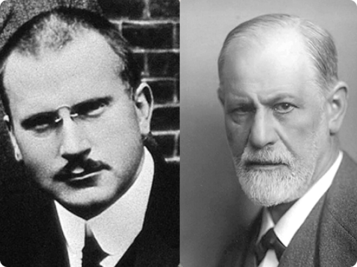 Carl Jung and Sigmund Freud